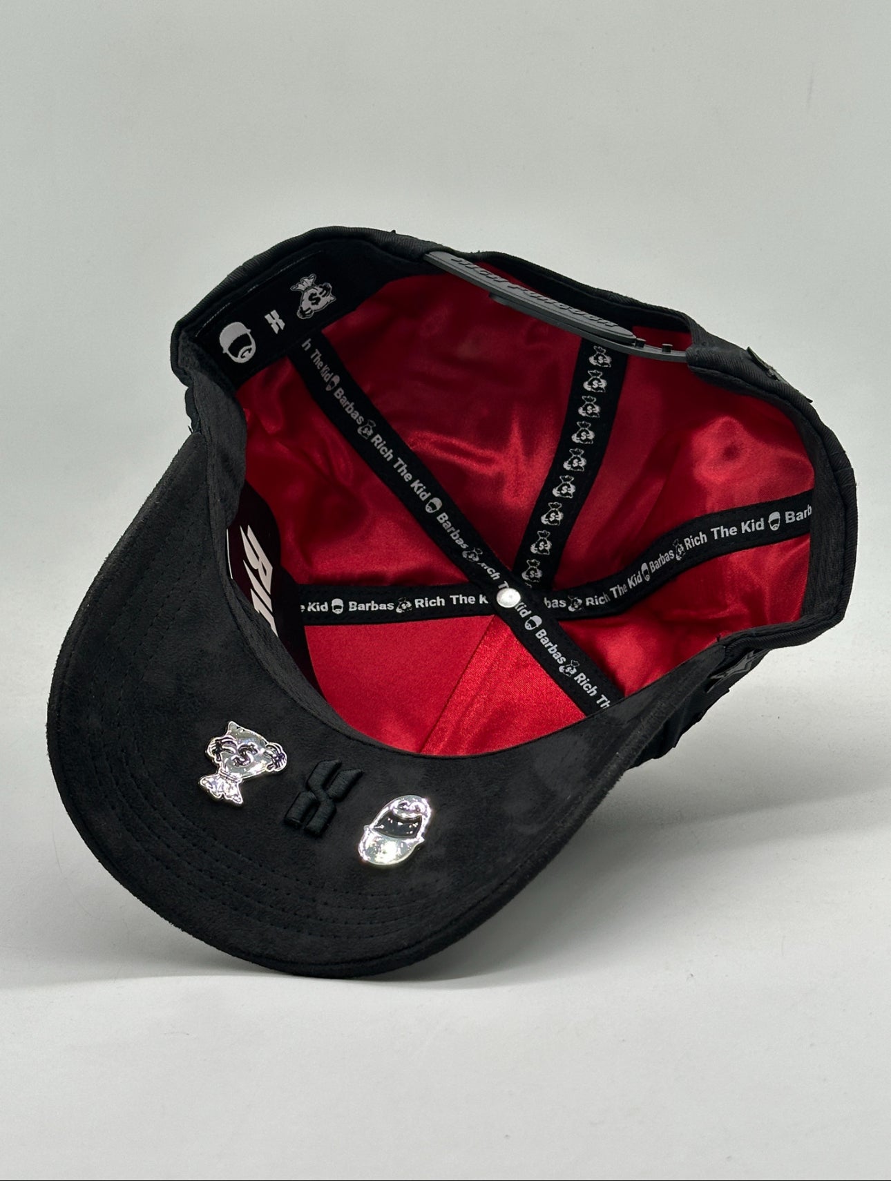 Gorra El Barbas Hats Rich Forever 100% Original Negro Único