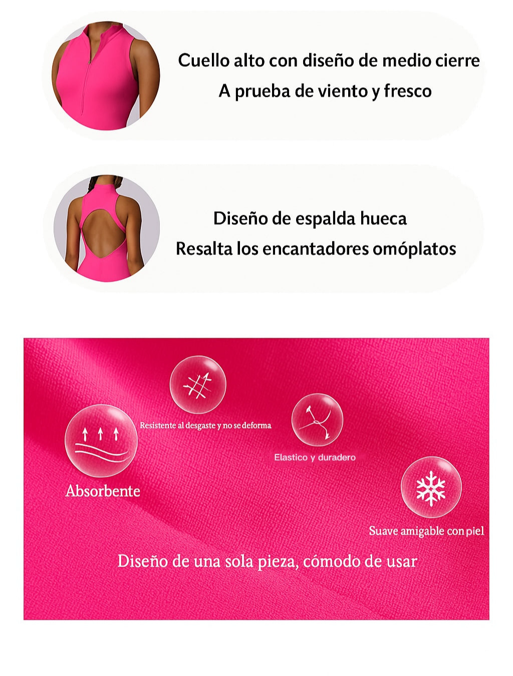 Enterizo corto “velvet contour”