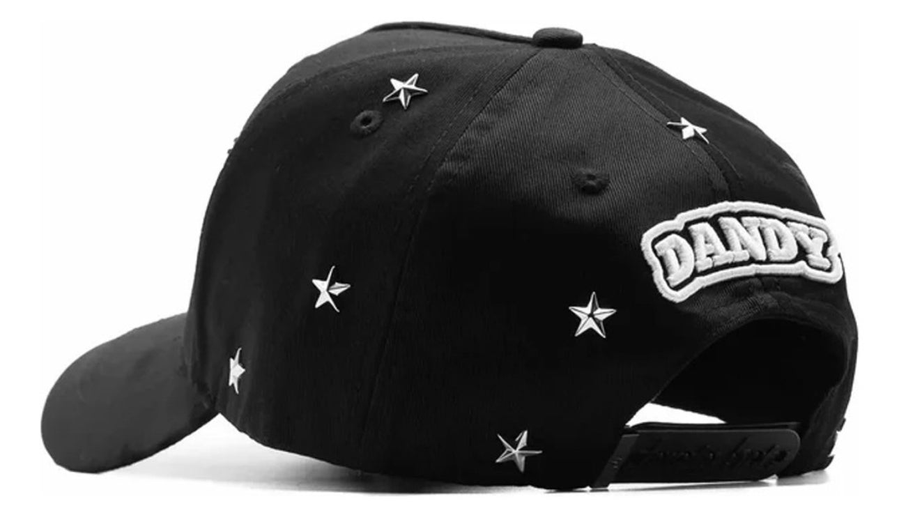 Gorra Dandy Hats Stay Black Original Exclusiva Negro Ajustable Lizo