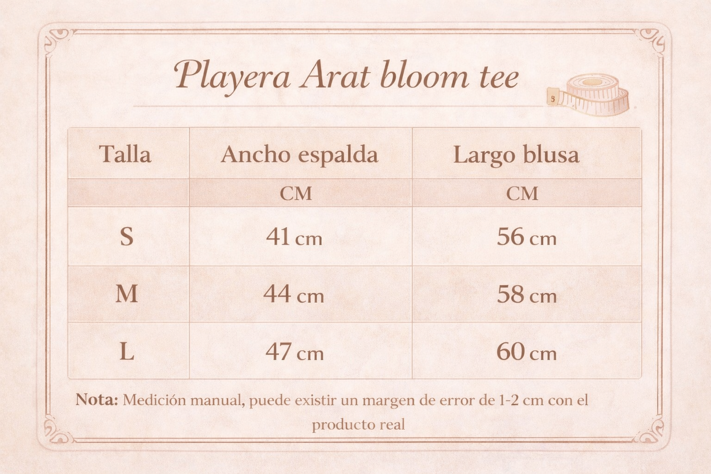Playera Arat Bloom Tee