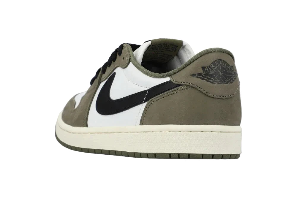 Air Jordan 1 Low OG 'Medium Olive and Summit White