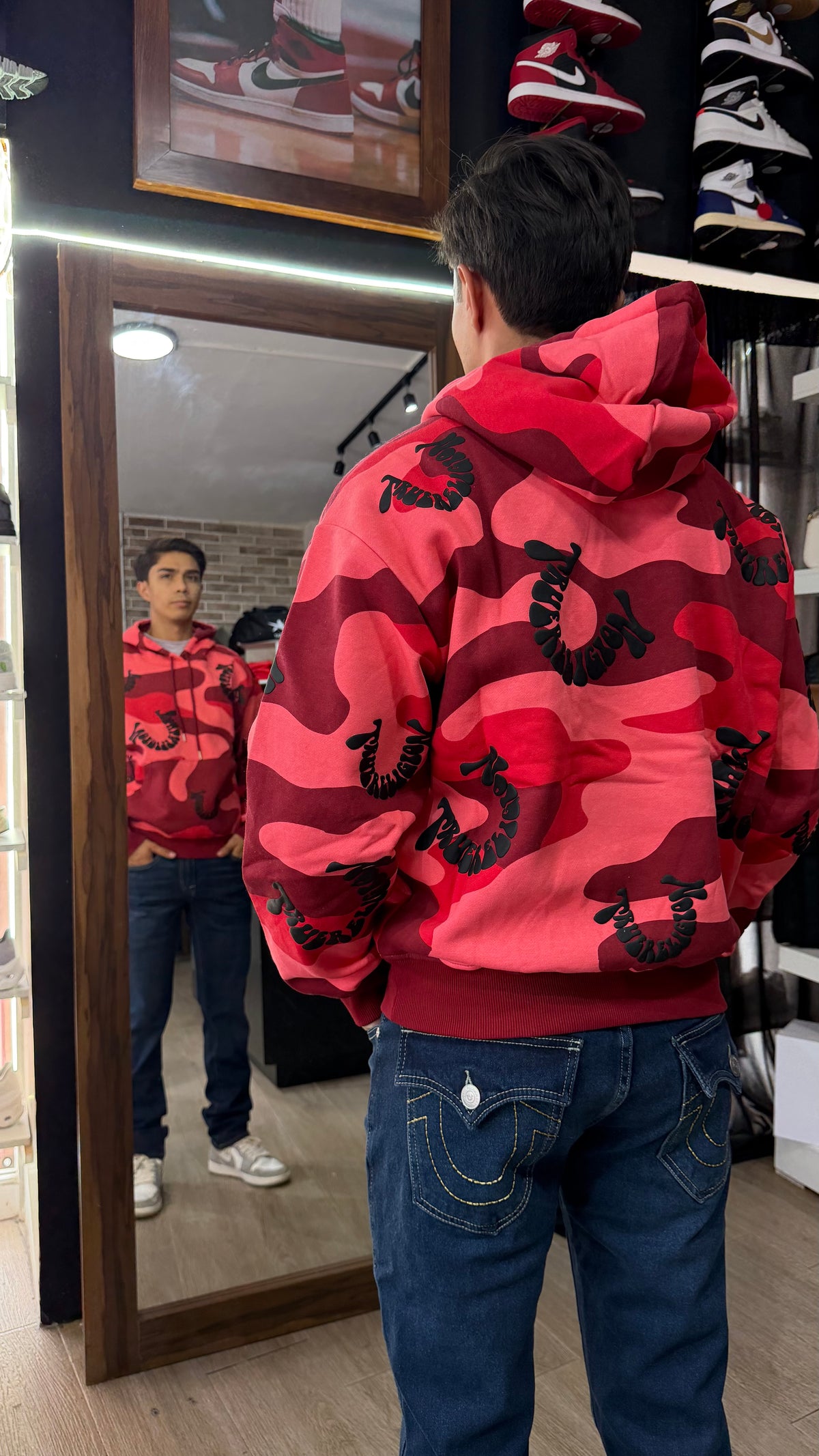 True Camo Fleece Hoodie