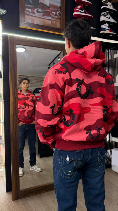 True Camo Fleece Hoodie