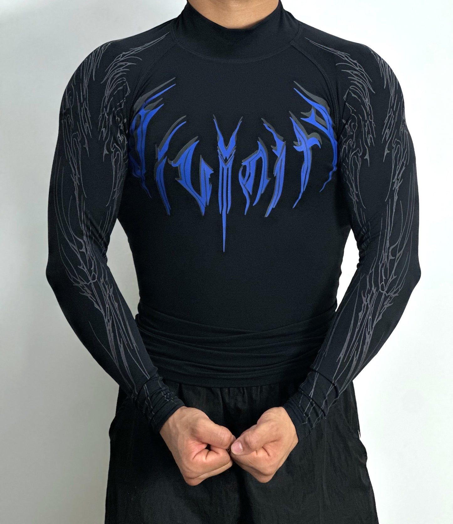 Playera compresión estilo breanithy manga larga