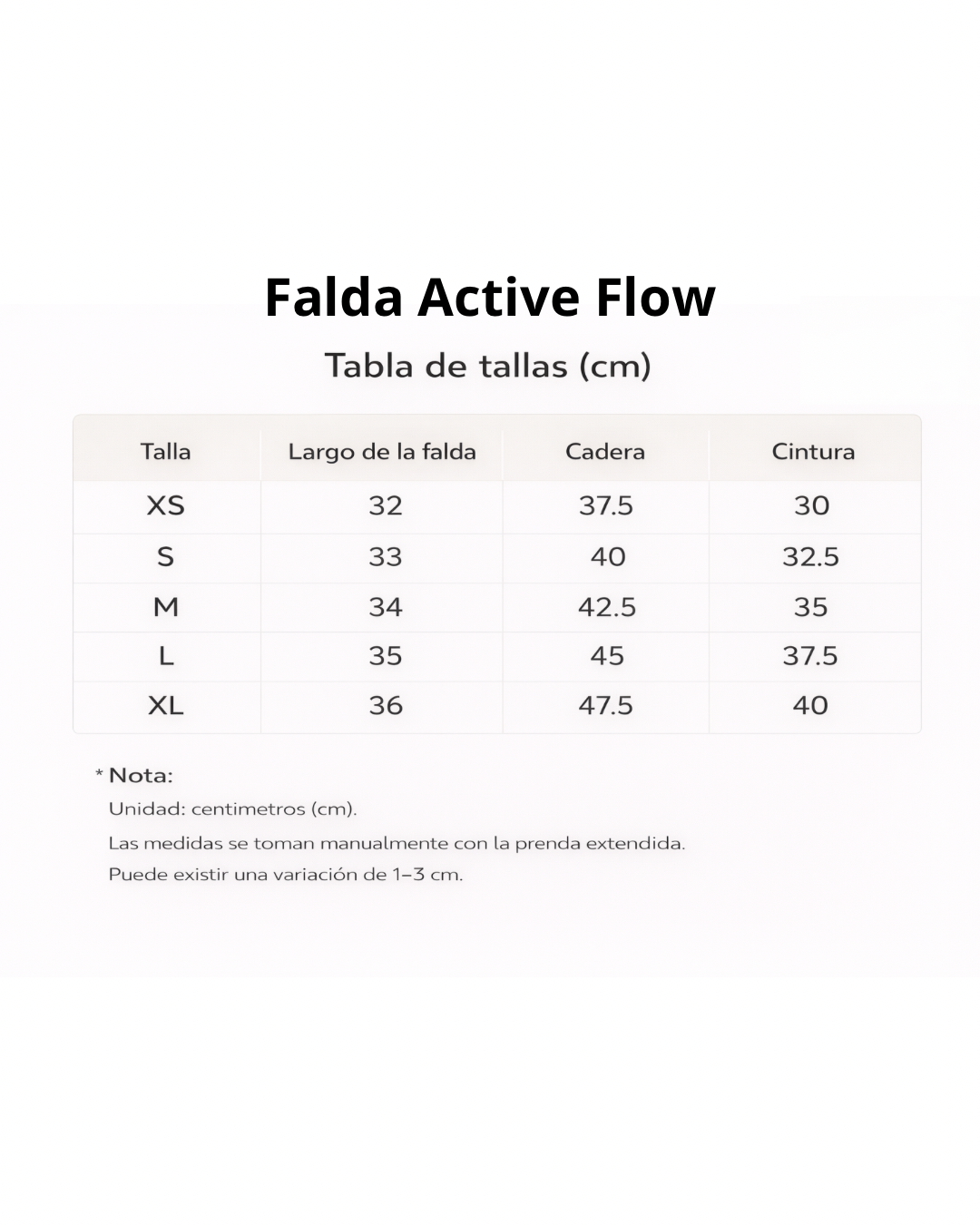 Falda Active Flow