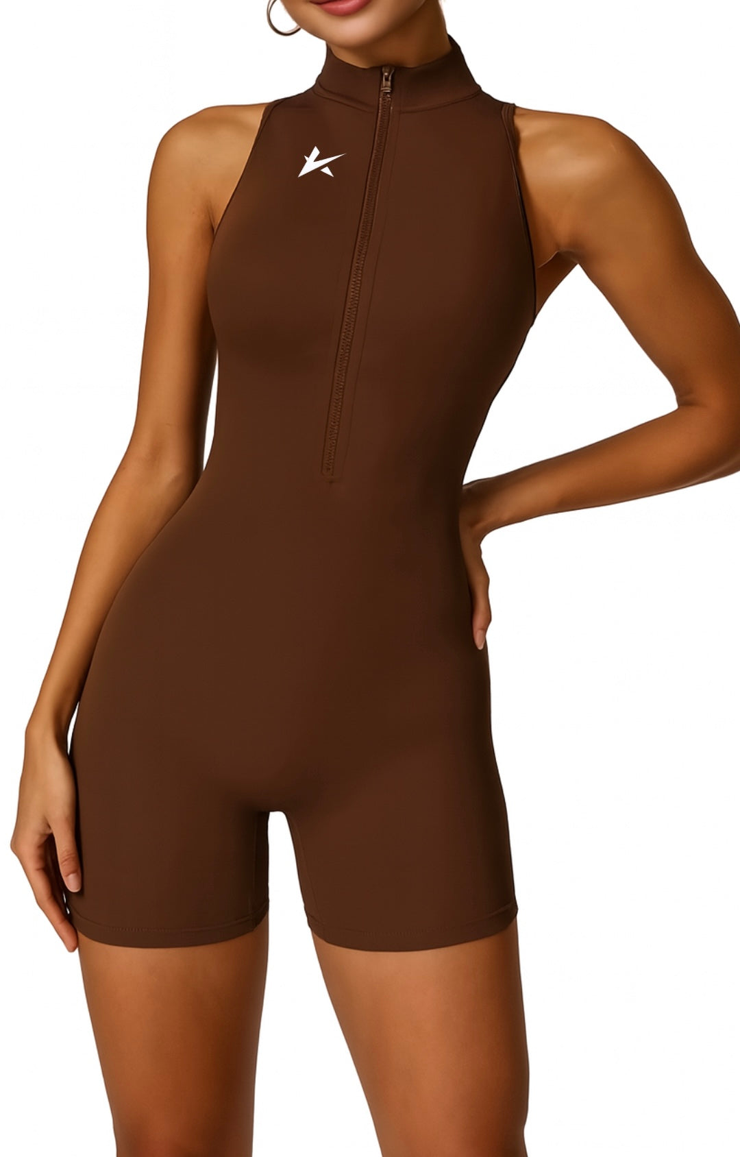 Enterizo corto “velvet contour”