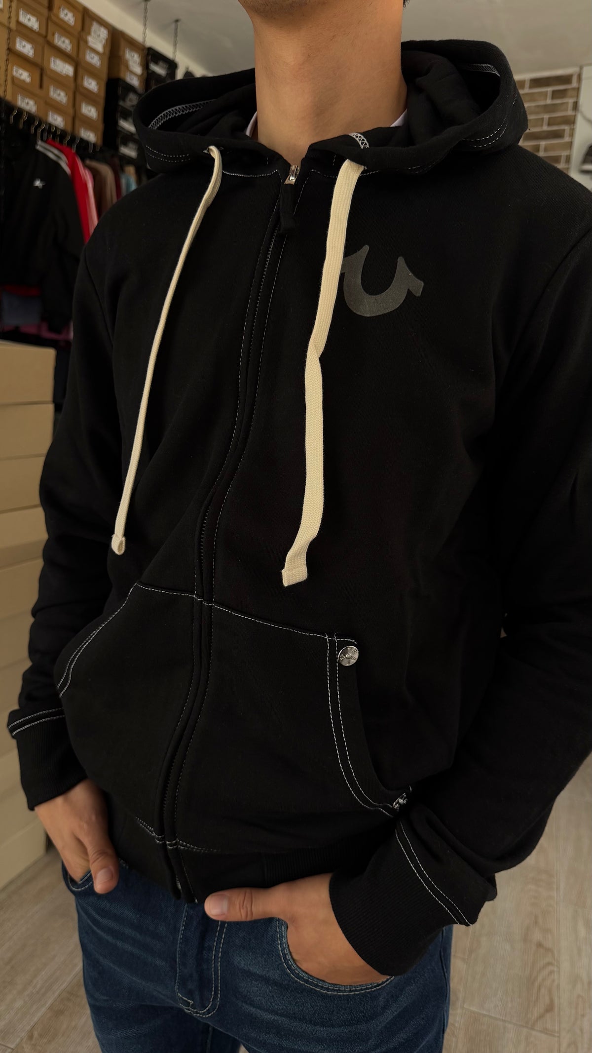 True Buddha Zip Hoodie