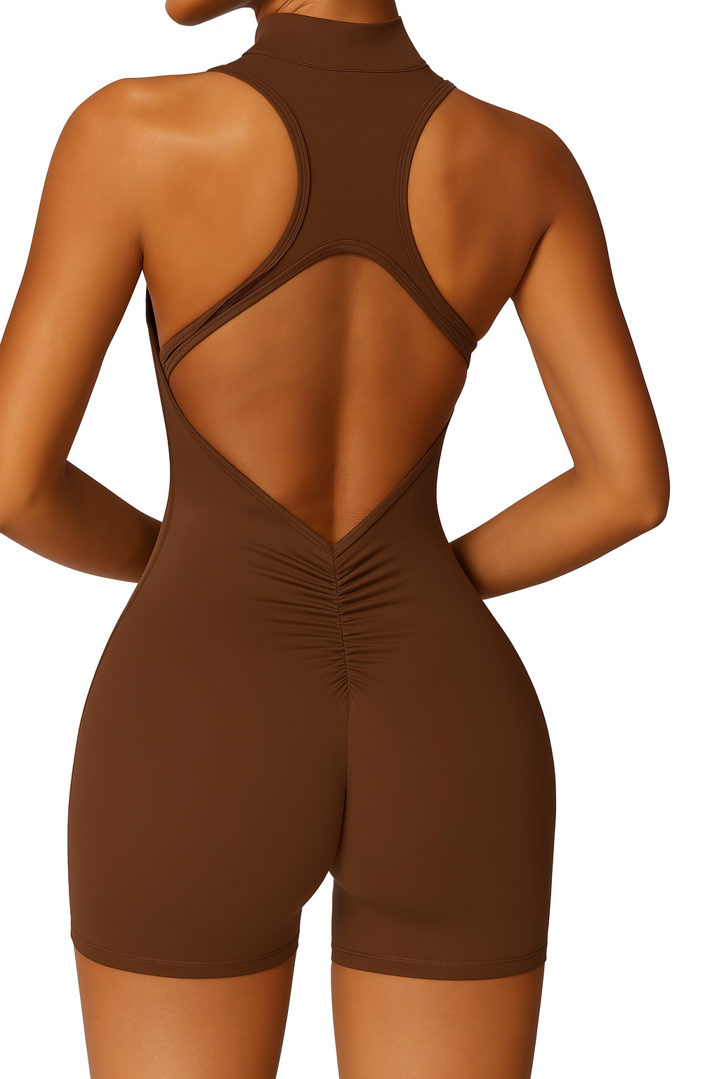 Enterizo corto “velvet contour”