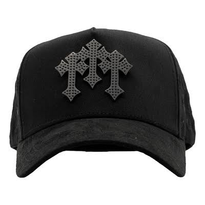 Gorra Barbas Hats X Rich The Kid Chrome I Blackout Negra