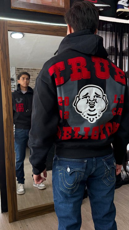 True Western Boxy Buddha Hoodie
