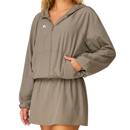 Chamarra corta viento UPF+50