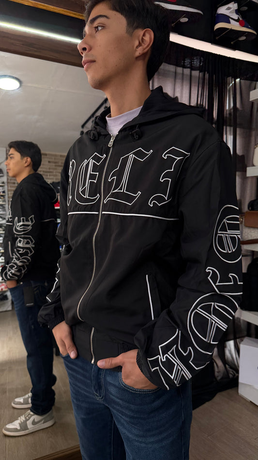 True Exploded Logo Nylon Jacket