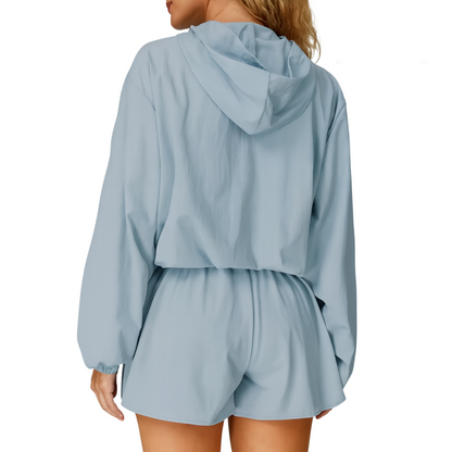 Chamarra corta viento UPF+50