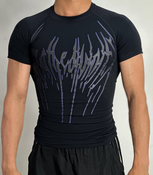 Playera compresión estilo breanithy manga corta