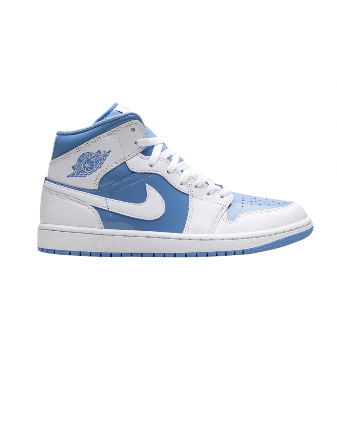Jordan 1 Mid Patent Blue