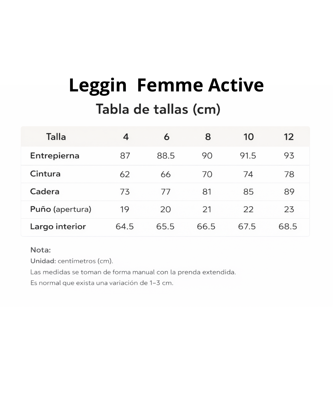 Set Femme Active