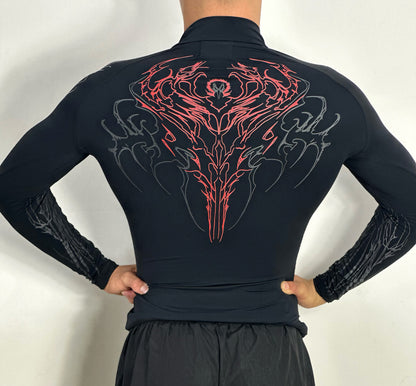 Playera compresión estilo breanithy manga larga