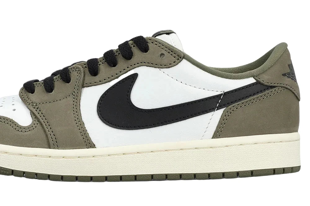 Air Jordan 1 Low OG 'Medium Olive and Summit White