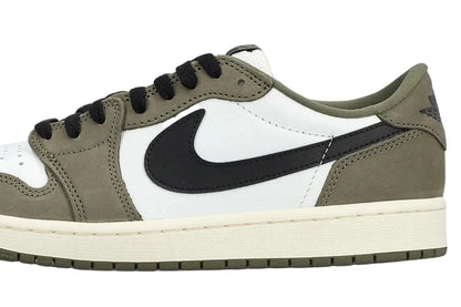 Air Jordan 1 Low OG 'Medium Olive and Summit White