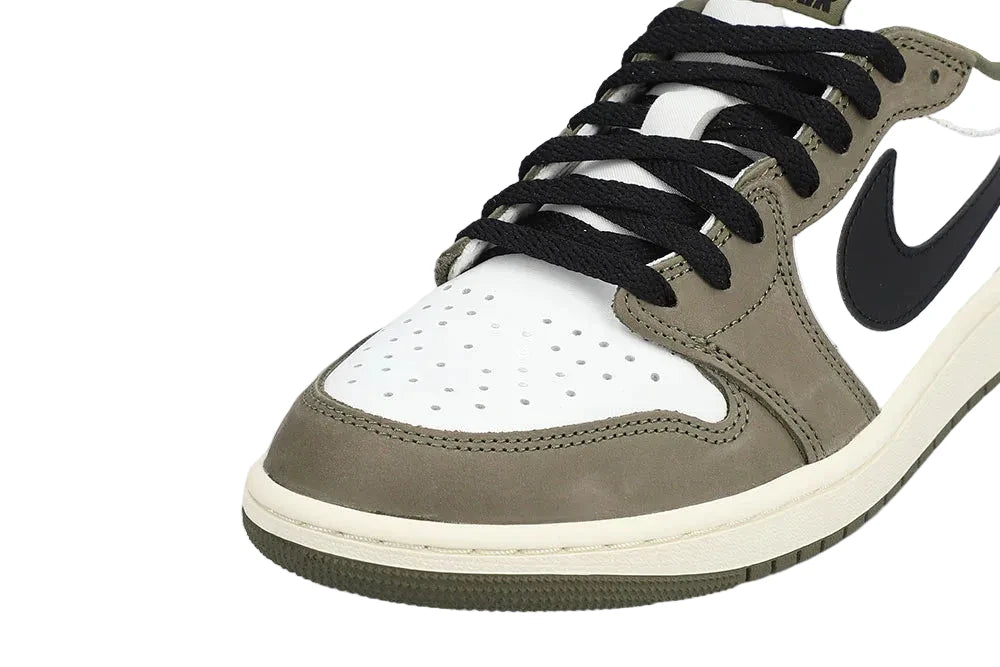 Air Jordan 1 Low OG 'Medium Olive and Summit White