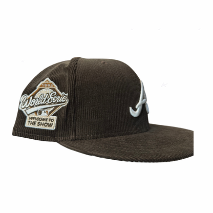 New era Atlanta Braves 3/8