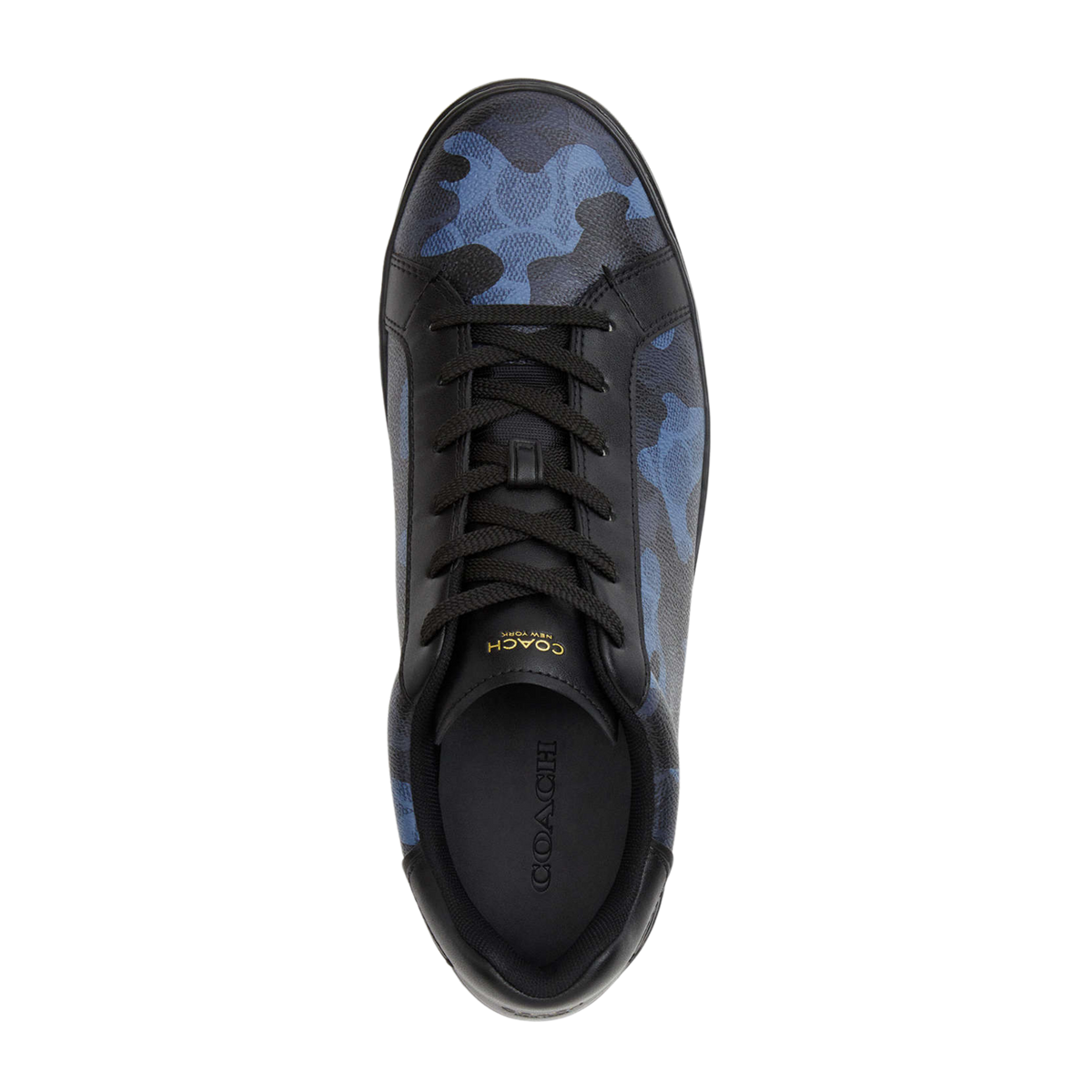 COACH MEN'S HIGH LINE SNEAKER - BLUE CAMO